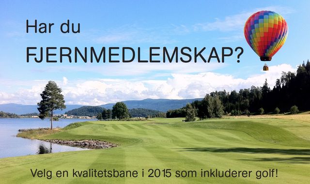 pille publikum Legitim Tyrifjord Golfklubb - Klubben - Velg Tyrifjord!